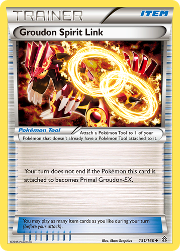 Groudon Spirit Link 131, Primal Clash