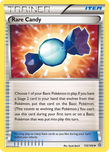 Rare Candy 135, Primal Clash