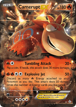 Camerupt-EX 29, Primal Clash