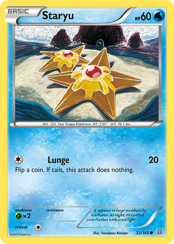 Staryu 32, Primal Clash
