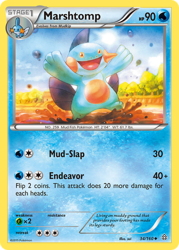Marshtomp 34, Primal Clash