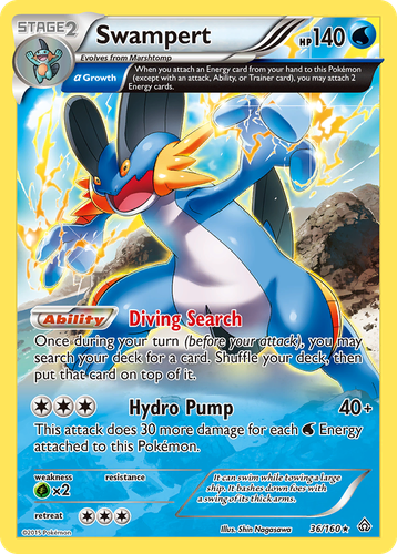 Swampert 36, Primal Clash