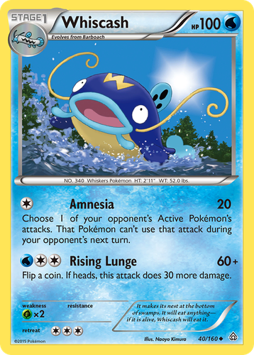 Whiscash 40, Primal Clash