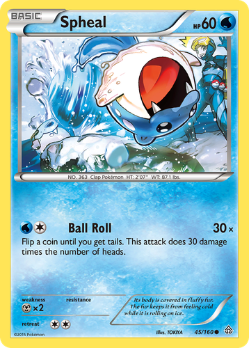 Spheal 45, Primal Clash
