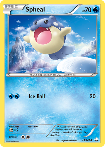 Spheal 46, Primal Clash