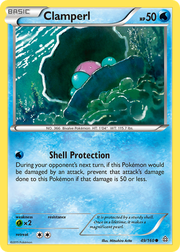 Clamperl 49, Primal Clash