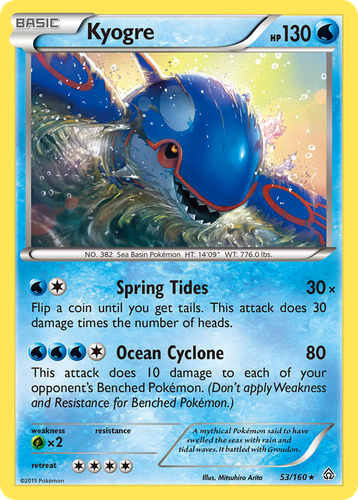 Kyogre 53, Primal Clash