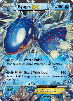 Kyogre-EX 54, Primal Clash