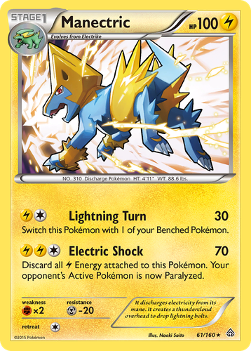 Manectric 61, Primal Clash