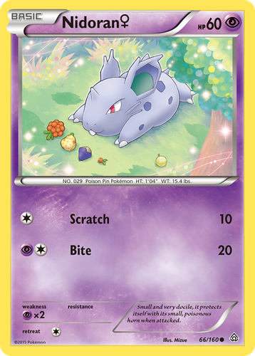 Nidoran ♀ 66, Primal Clash