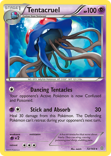 Tentacruel 72, Primal Clash
