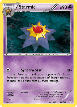 Starmie 73, Primal Clash