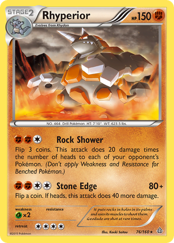 Rhyperior 76, Primal Clash