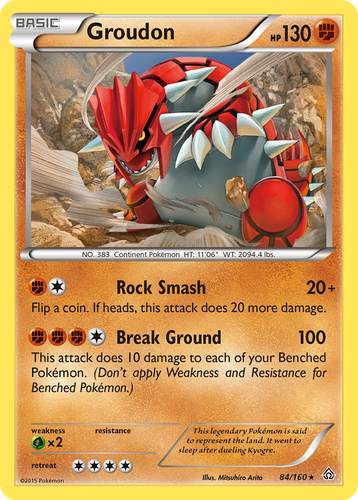 Groudon 84, Primal Clash