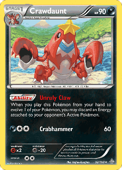 Crawdaunt 92, Primal Clash