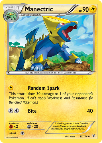 Manectric 25, Roaring Skies