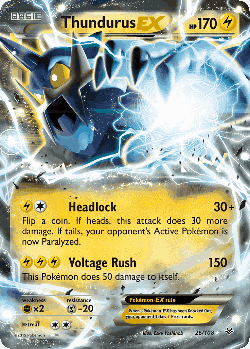 Thundurus-EX 26, Roaring Skies