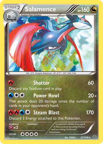 Salamence 57, Roaring Skies
