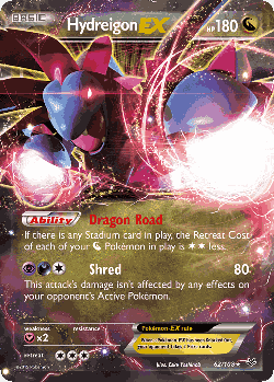 Hydreigon-EX 62, Roaring Skies