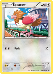 Spearow Roaring Skies card