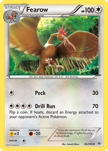 Fearow 66, Roaring Skies