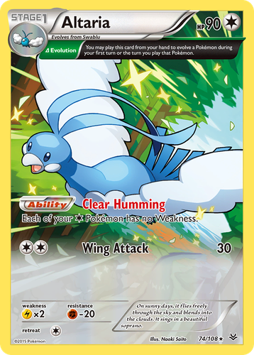 Altaria 74, Roaring Skies