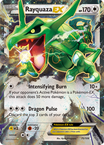 Rayquaza-EX 75, Roaring Skies