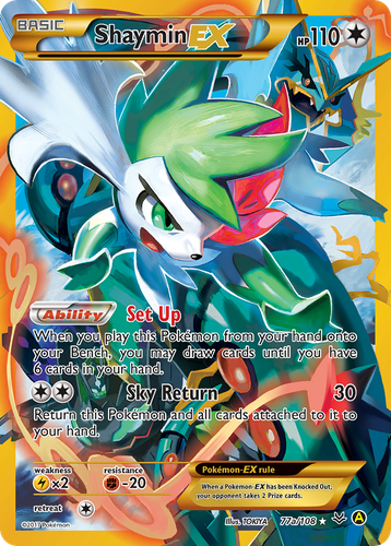 Shaymin-EX 77, Roaring Skies