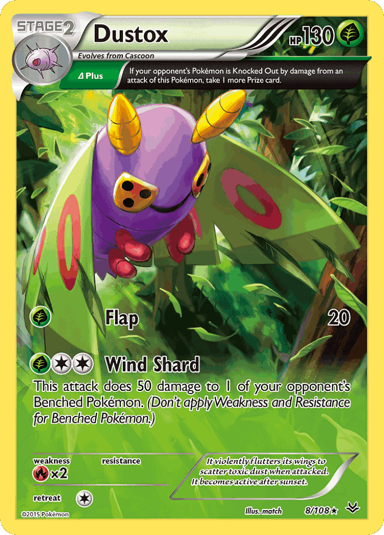 Dustox #8 from Roaring Skies - Rare - Illustrated by match