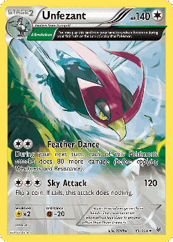 Unfezant 81, Roaring Skies
