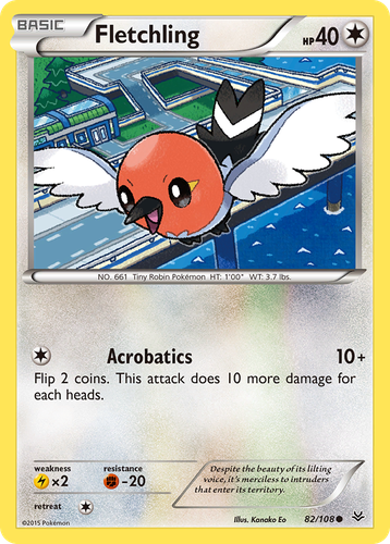 Fletchling 82, Roaring Skies