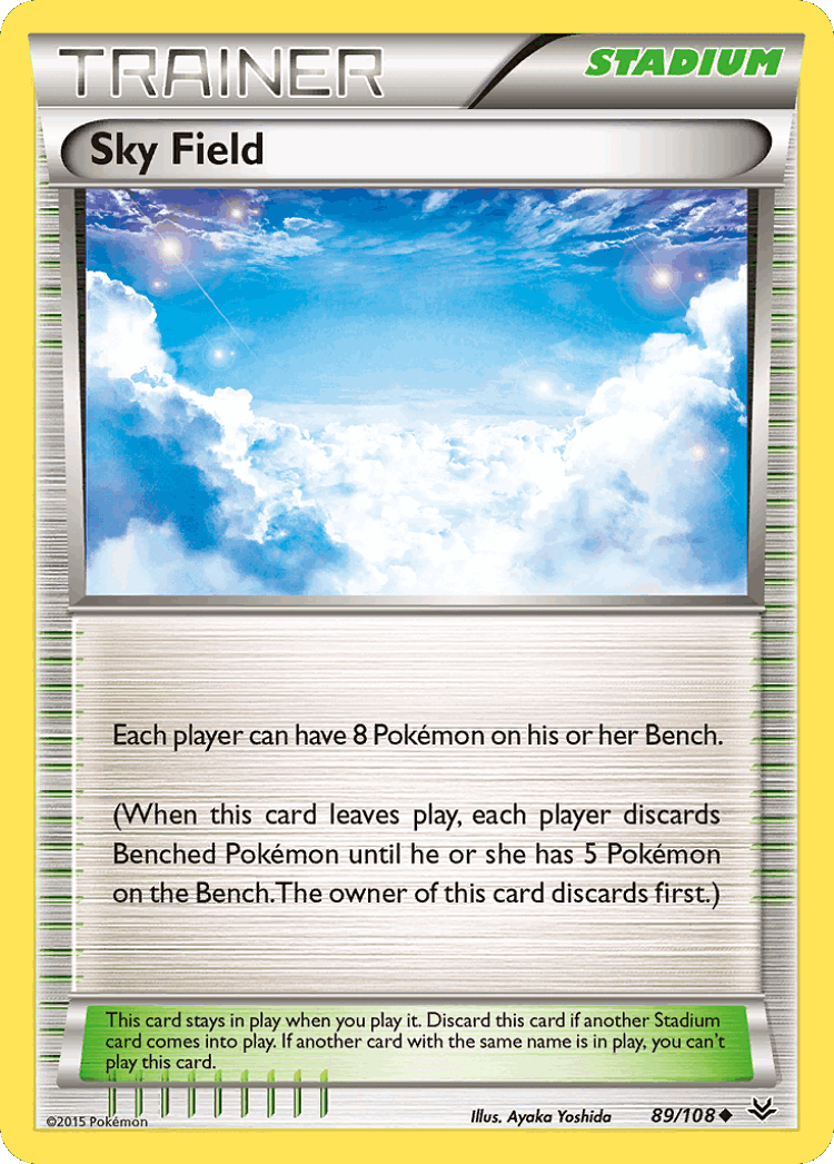 Sky Field #89 from Roaring Skies - Uncommon - Illustrated by Ayaka Yoshida