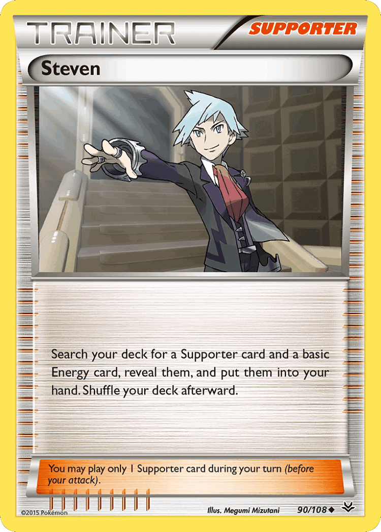 Steven #90 from Roaring Skies - Uncommon - Illustrated by Megumi Mizutani