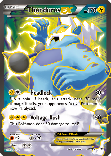 Thundurus-EX 98, Roaring Skies
