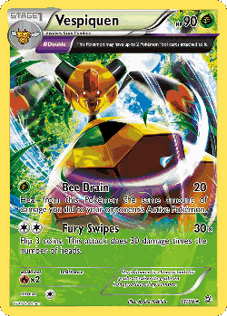 Vespiquen Pokémon TCG card art