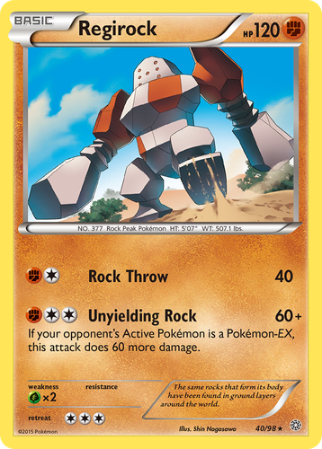 Regirock 40, Ancient Origins