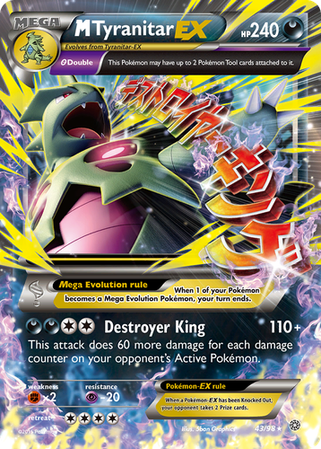 M Tyranitar-EX 43, Ancient Origins