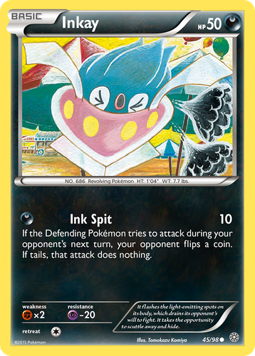 Inkay #45 from Ancient Origins - Common - Illustrated by Tomokazu Komiya