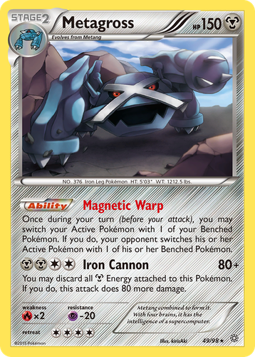 Metagross 49, Ancient Origins