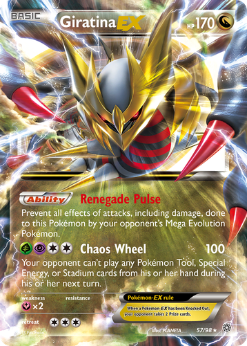 Giratina-EX 57, Ancient Origins