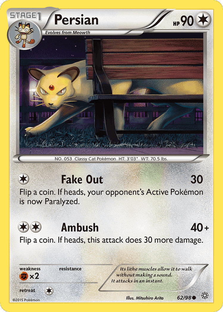 Persian #62 from Ancient Origins - Common - Illustrated by Mitsuhiro Arita