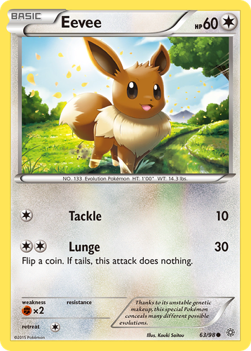 Eevee 63, Ancient Origins