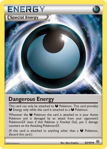Dangerous Energy #82 from Ancient Origins - Uncommon - Illustrated by 5ban Graphics