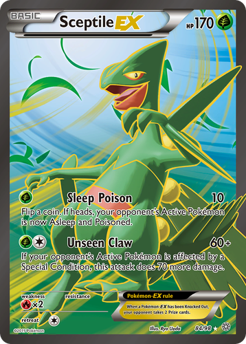 Sceptile-EX 84, Ancient Origins