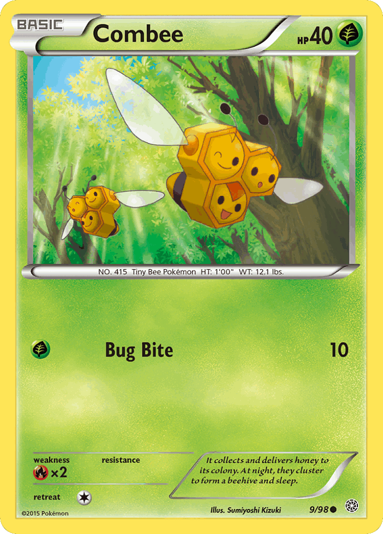 Combee #9 from Ancient Origins - Common - Illustrated by Sumiyoshi Kizuki