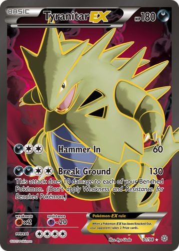 Tyranitar-EX 91, Ancient Origins