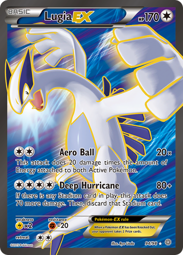 Lugia-EX 94, Ancient Origins