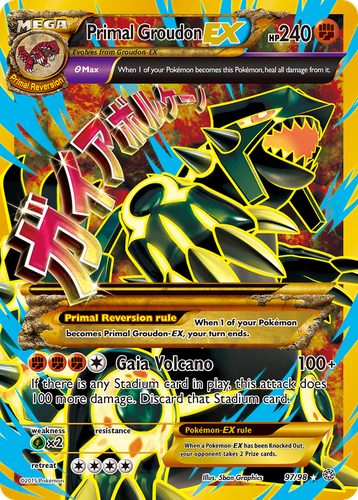 Primal Groudon-EX 97, Ancient Origins