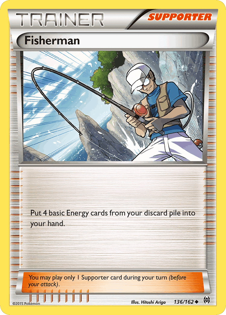 Fisherman #136 from BREAKthrough - Uncommon - Illustrated by Hitoshi Ariga