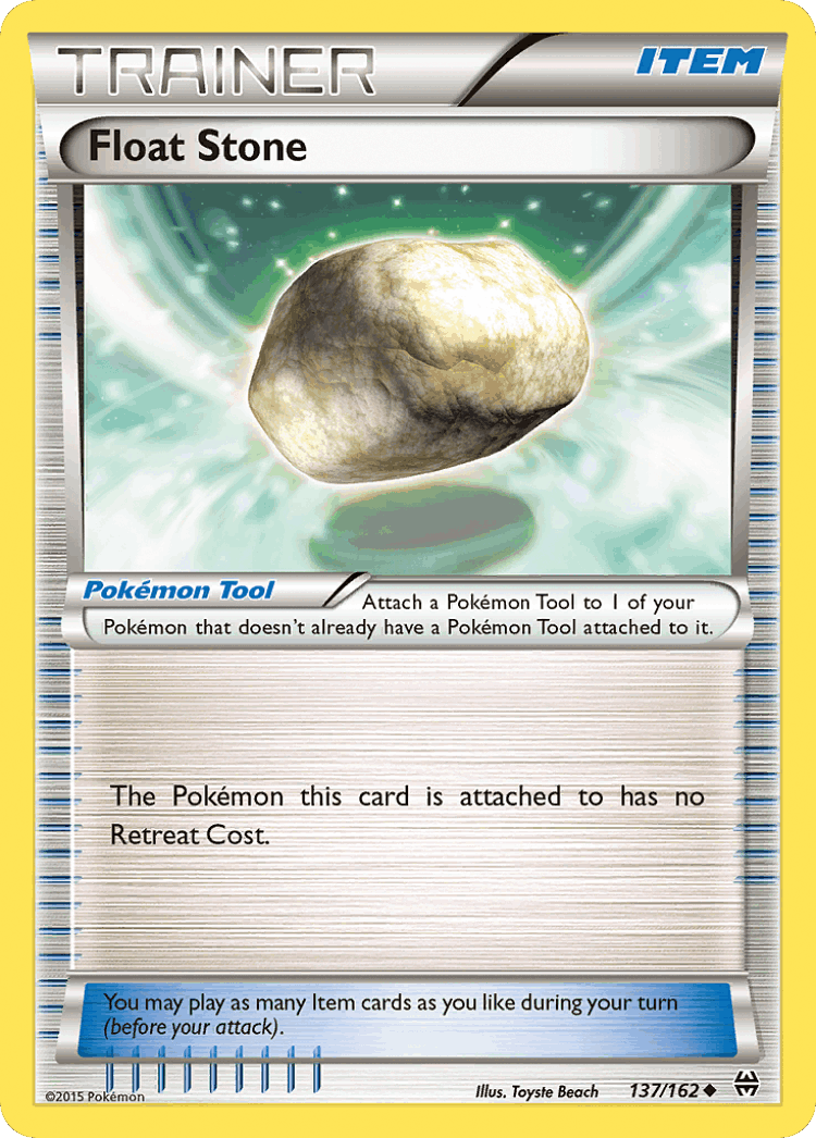 Float Stone #137 from BREAKthrough - Uncommon - Illustrated by Toyste Beach